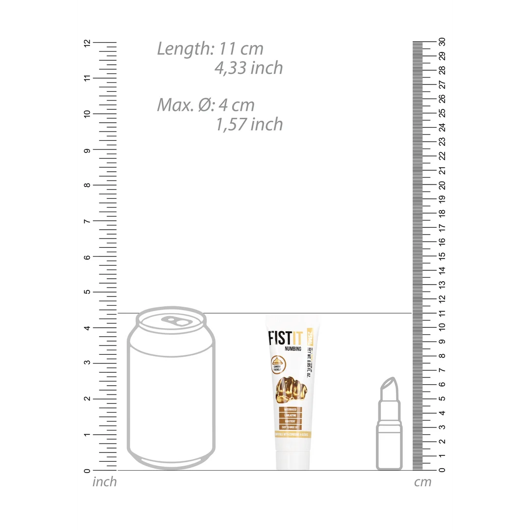 Lubricante anestésico Fist It 25 ml - Imagen 4