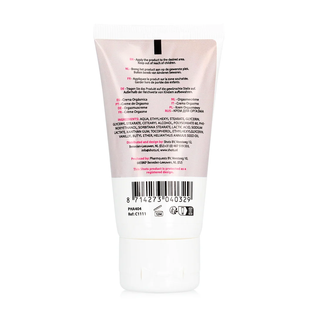 Crema Orgasm de Pharmquests 50 ml - Imagen 1