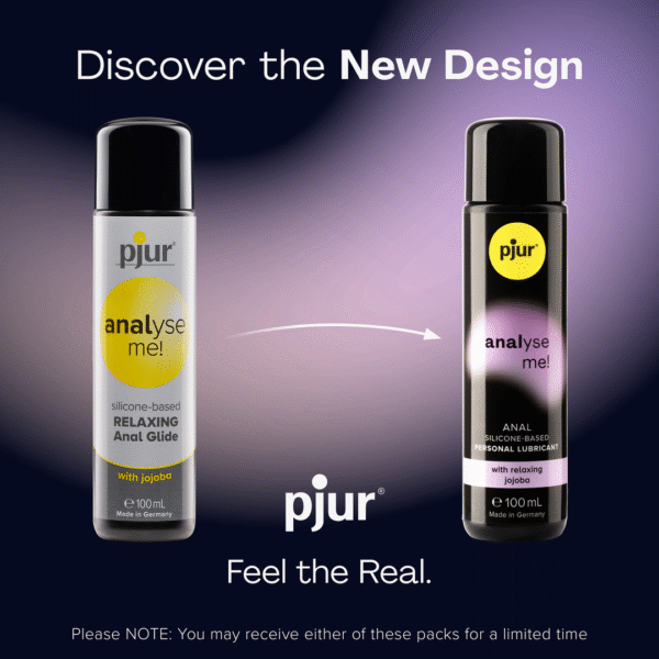 Lubricante de silicona Pjur Analyse Me con jojoba