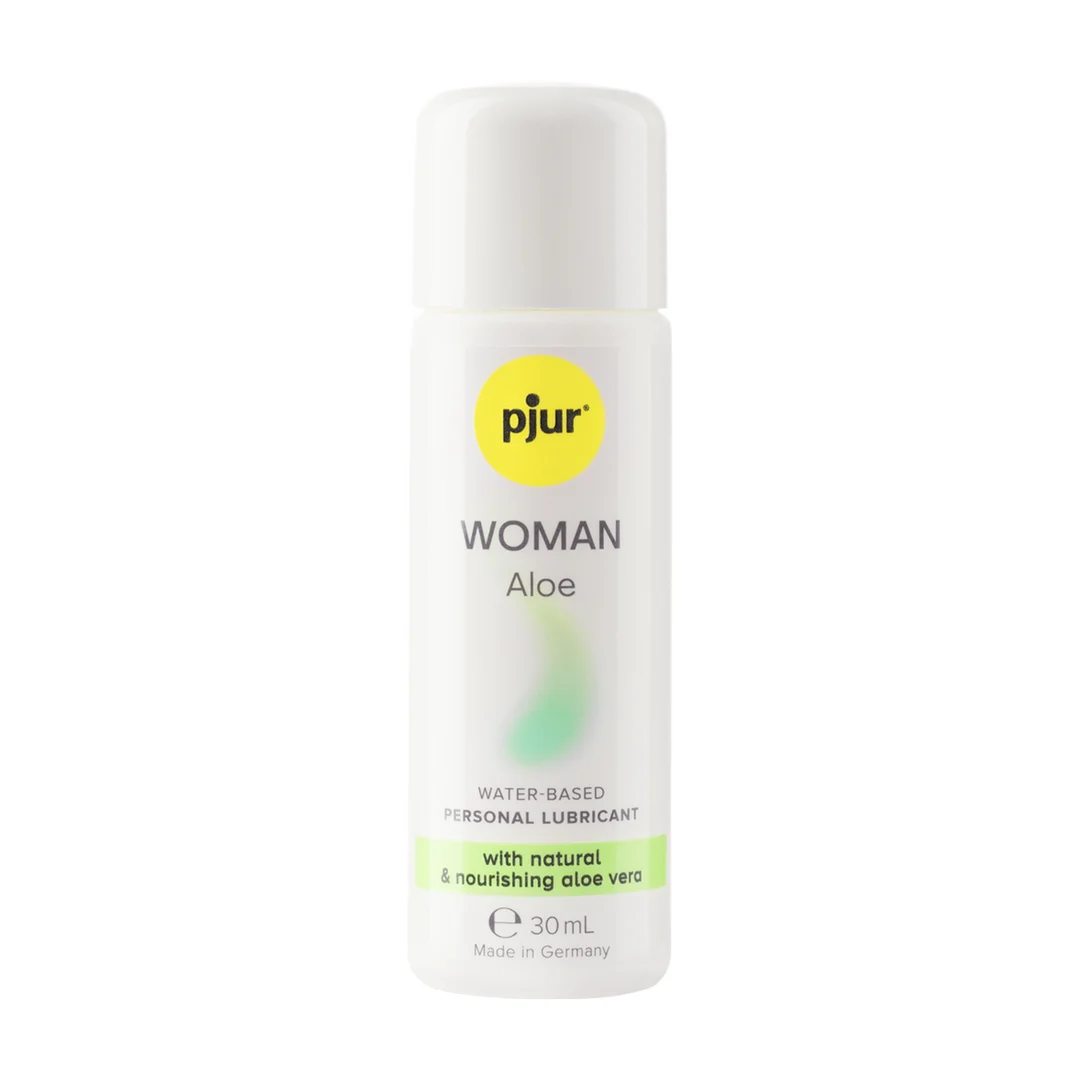 Lubricante de base acuosa con aloe vera, pH adaptado para ella, aloe, 30 ml, pjur - Imagen 2