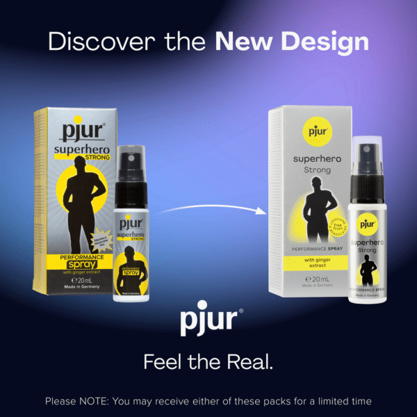 Pjur Superhero Strong spray estimulante para hombres, 20 ml