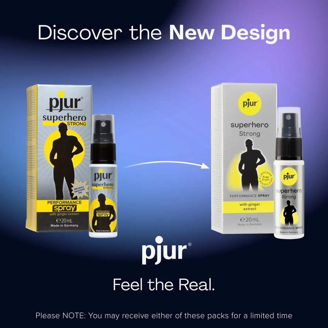 Pjur Superhero Strong spray estimulante para hombres, 20 ml - Imagen 1