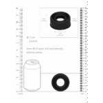 Manguito de silicona para bomba Pumped by Shots, grande - Imagen 6