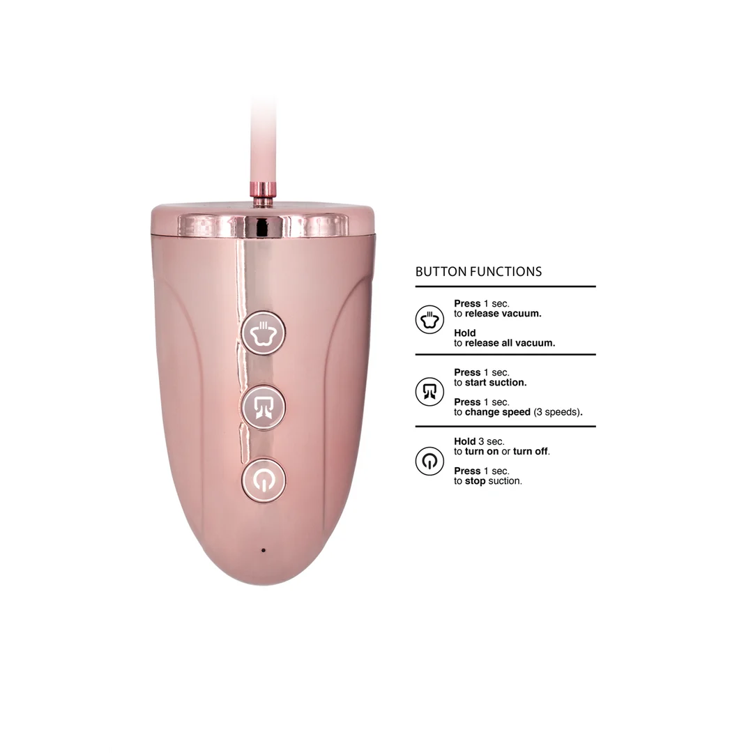 Bomba para pene con 3 velocidades, Pussy Pump recargable - Imagen 4