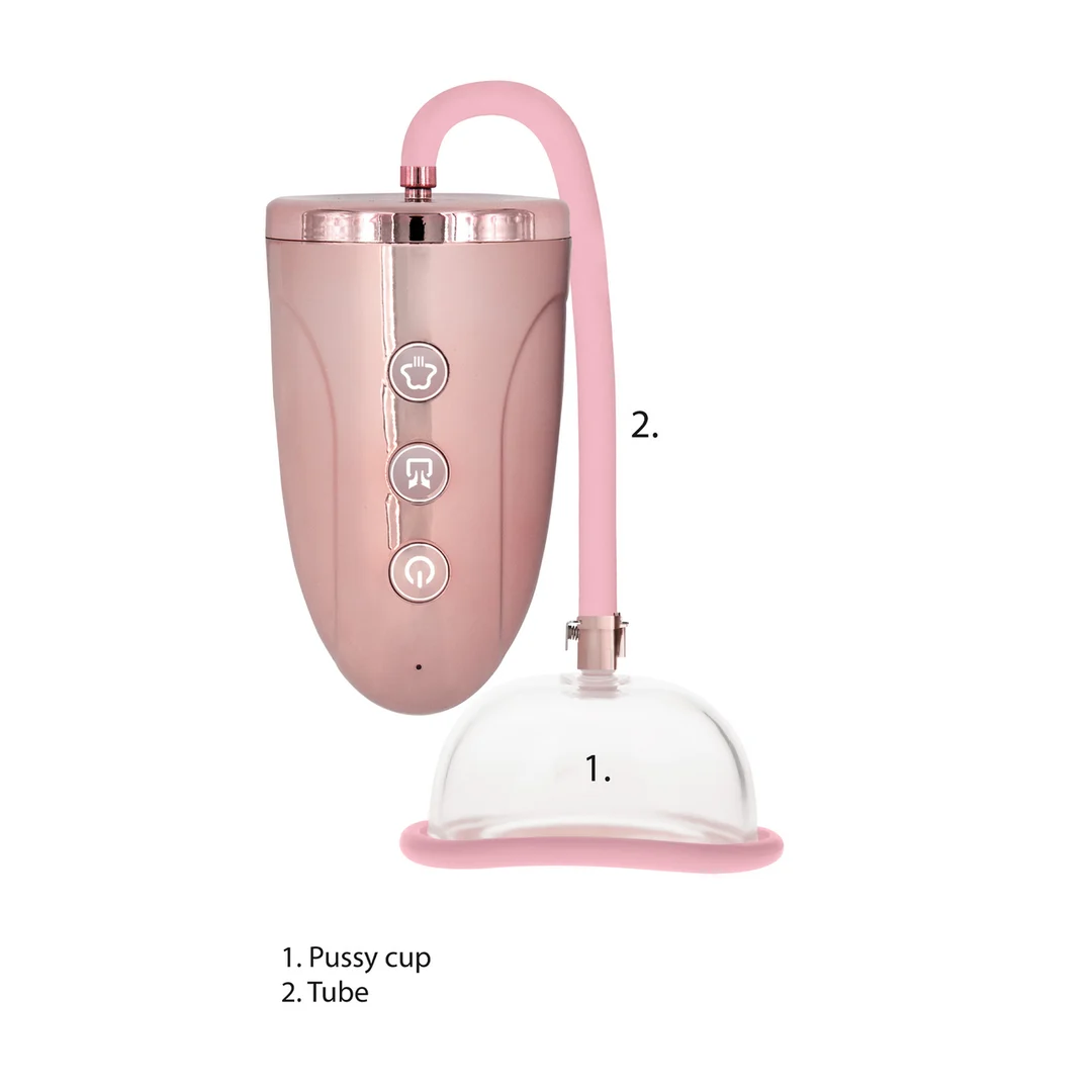 Bomba para pene con 3 velocidades, Pussy Pump recargable - Imagen 5