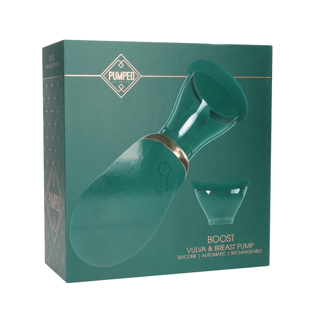 Un extra para hombres con bordes suaves – BOOST - Bomba recargable para vulva y pechos - Rosa - Probador - Imagen 2