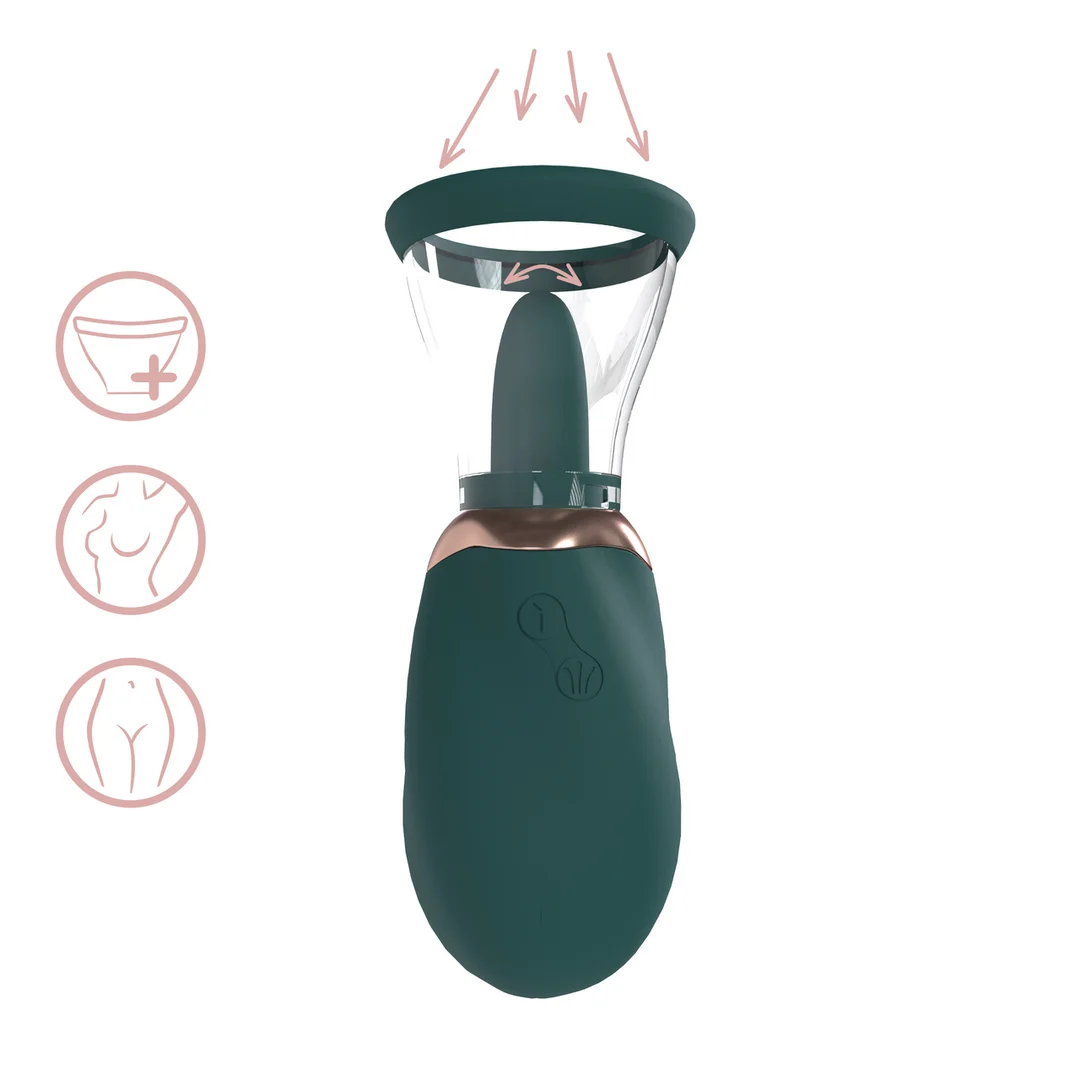 Un extra para hombres con bordes suaves – BOOST - Bomba recargable para vulva y pechos - Rosa - Probador - Imagen 5