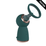 Bomba para pecho y vulva con copas cómodas – Bomba recargable para vulva y pecho - Verde bosque - Tester - Imagen 2