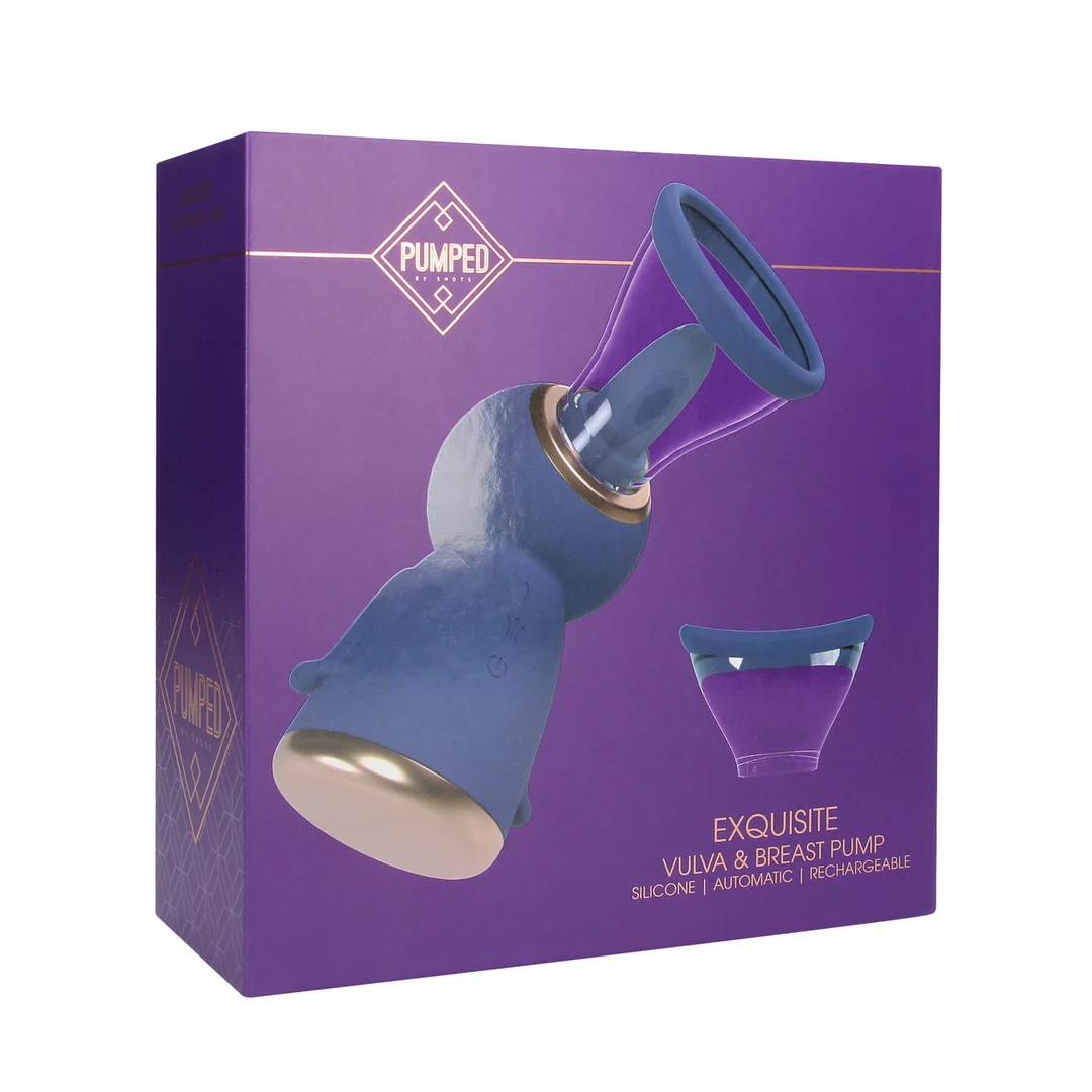 Bomba para pecho y vulva con copas cómodas – Bomba recargable para vulva y pecho - Verde bosque - Tester - Imagen 9