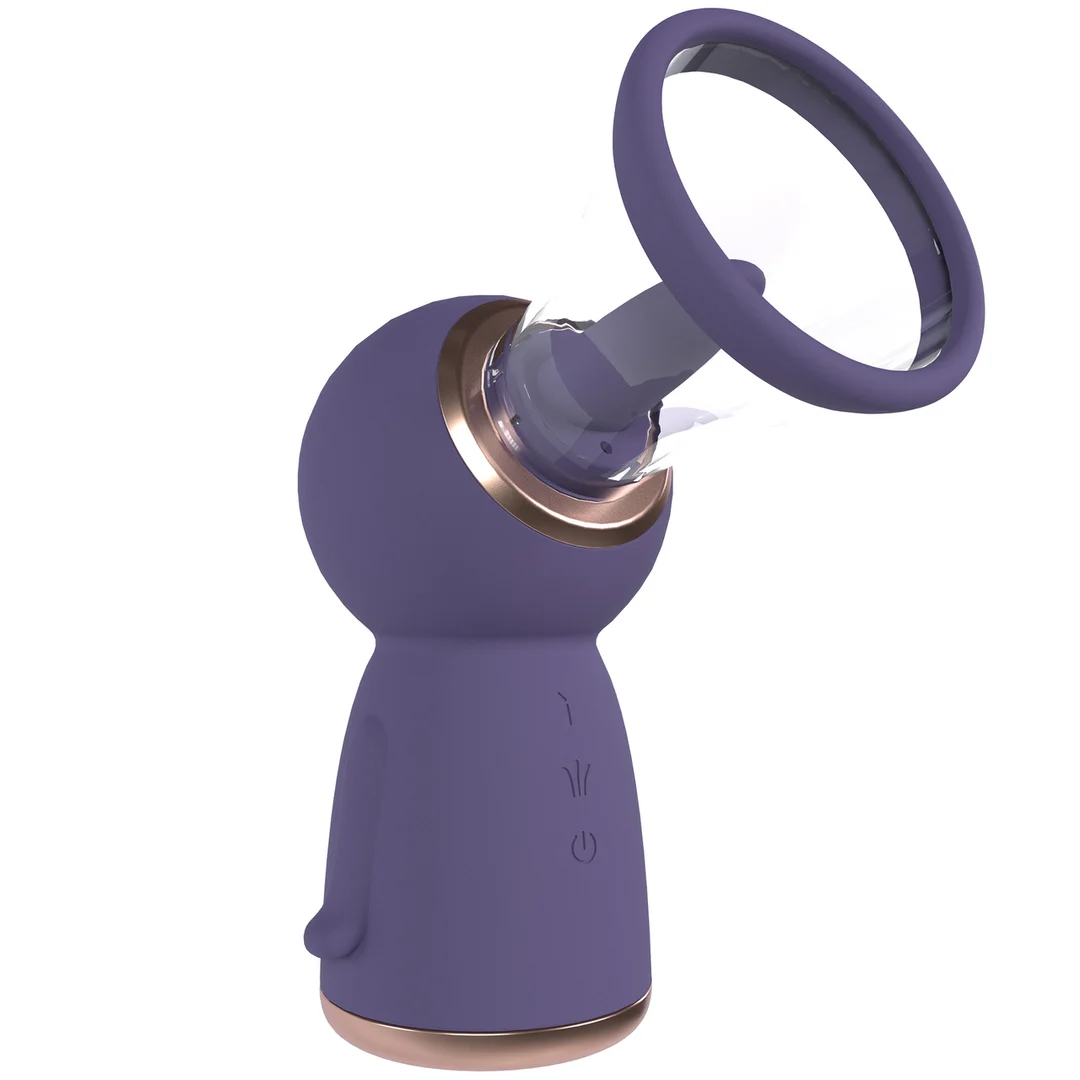 Bomba para pecho y vulva con copas cómodas – Bomba recargable para vulva y pecho - Verde bosque - Tester - Imagen 11