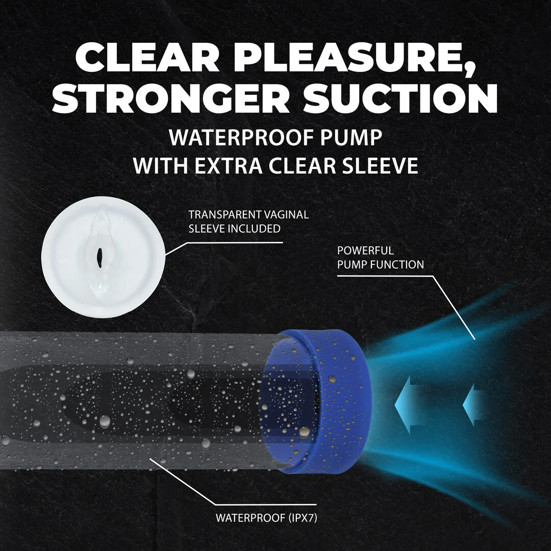 Bomba eléctrica para el pene con funda de silicona lisa, versión de prueba - Imagen 11