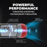 Masturbador con bomba Pumped by Shots StrokeMate - Imagen 11