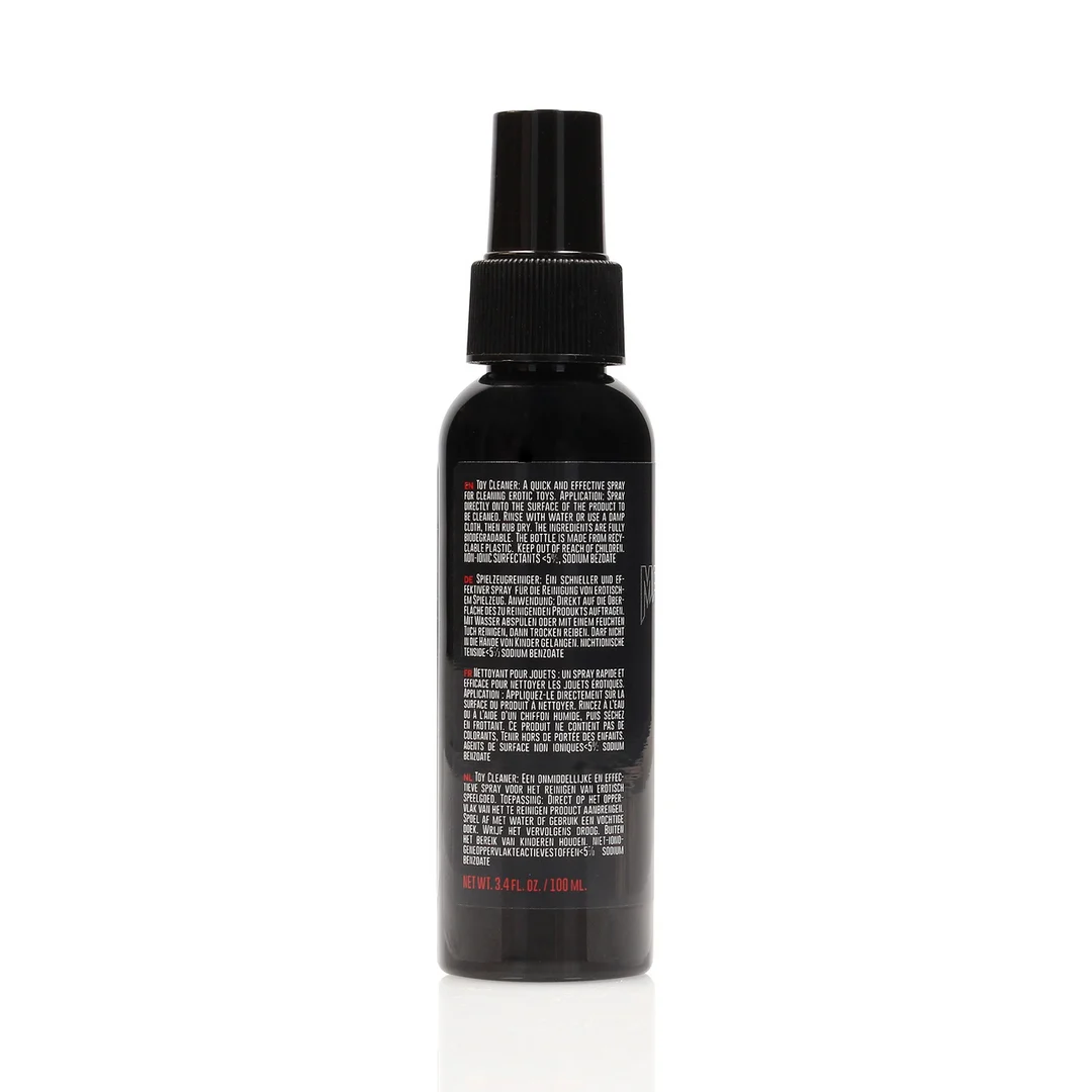 Limpiador de juguetes – Spray espumoso para limpiar juguetes eróticos – ManCage by Shots – 100 ml - Imagen 1