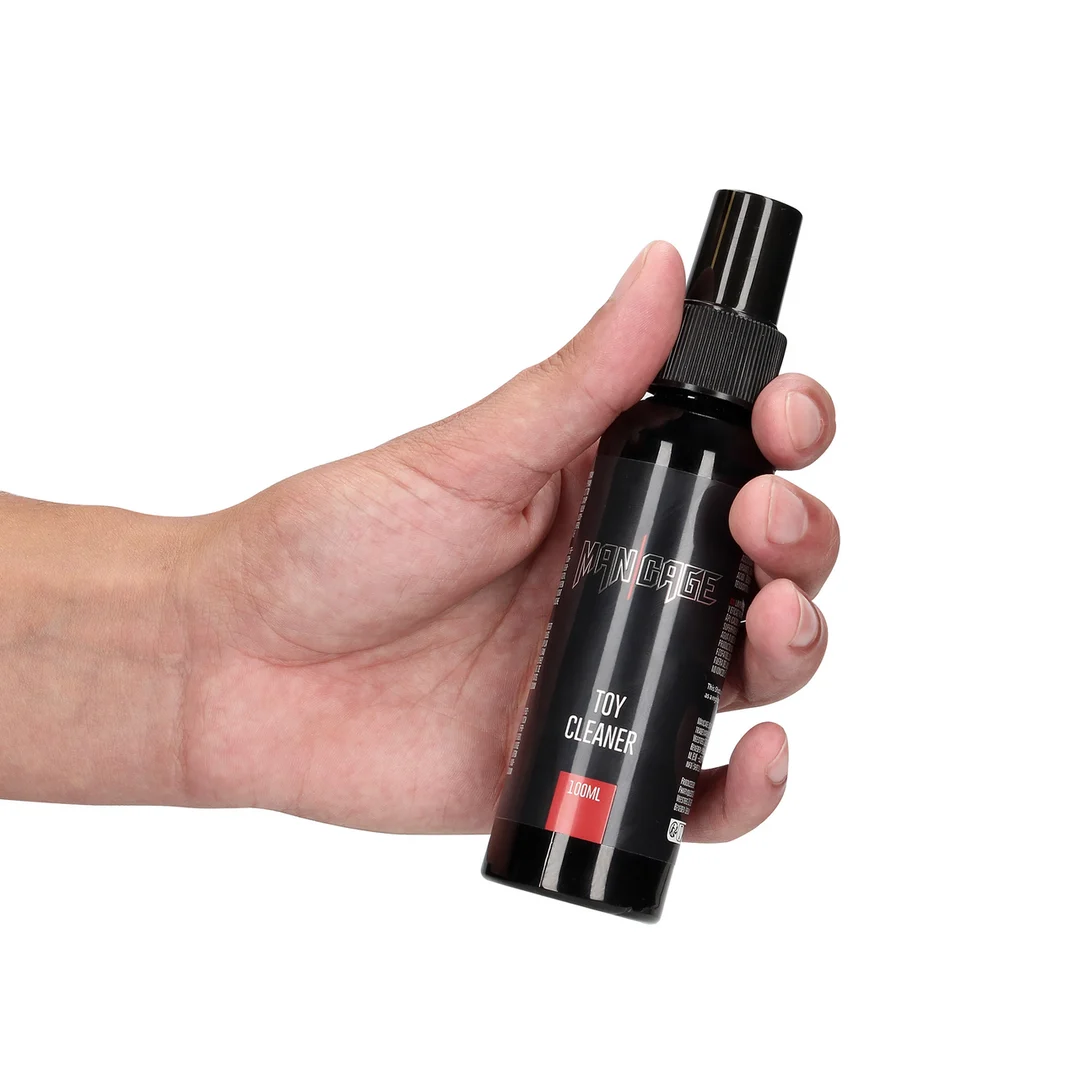 Limpiador de juguetes – Spray espumoso para limpiar juguetes eróticos – ManCage by Shots – 100 ml - Imagen 5