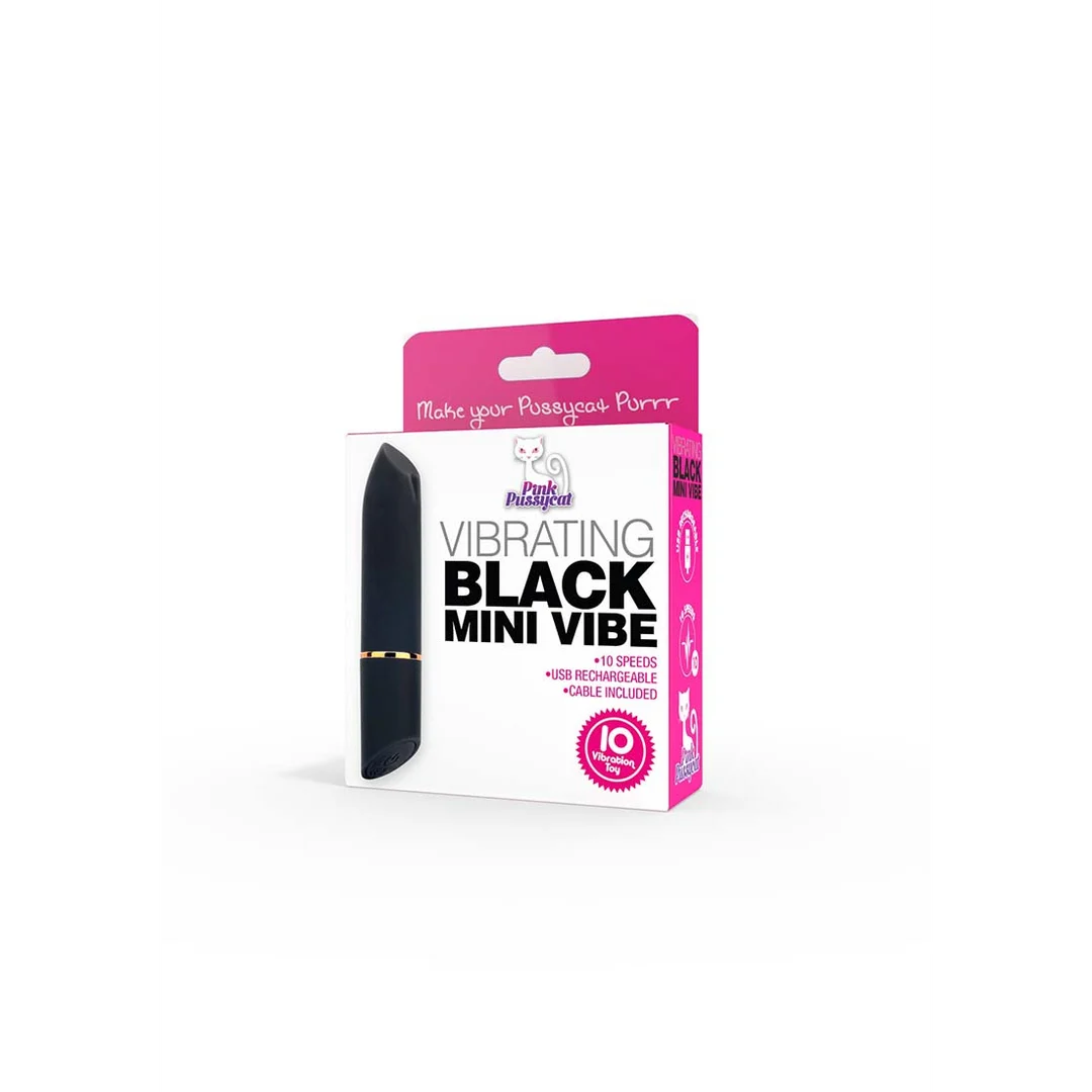 Pink Pussycat Black Mini Vibe - Imagen 2