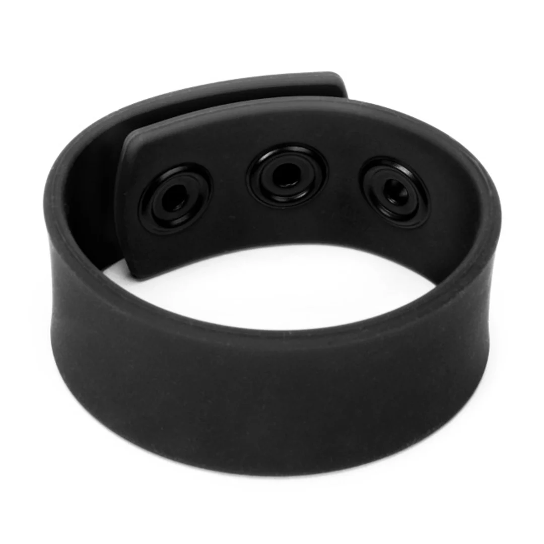 Banda de silicona para pene Prowler Red negra - Imagen 3