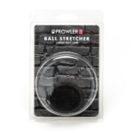 Anillo de estiramiento escrotal de silicona Prowler Red, grande y negro
