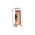 Dildo vibrador realista con escroto