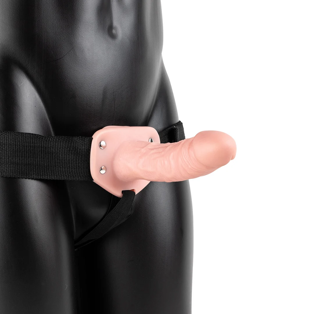 Vibrador · strap on hueco vibrador con correa ajustable · RealRock RealRock by Shots - Imagen 4