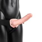 Vibrador realista · arnés hueco con mando a distancia · RealRock RealRock by Shots - Imagen 5