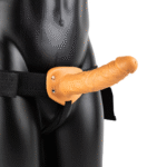 Vibrador realista · arnés hueco con mando a distancia · RealRock RealRock by Shots - Imagen 8