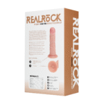 Vibrador realista con ventosa, RealRock Flesh, RealRock by Shots - Imagen 5