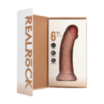 Vibrador realista con ventosa, RealRock Flesh, RealRock by Shots - Imagen 6
