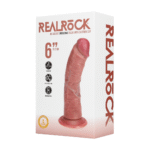 Vibrador realista con ventosa, RealRock Flesh, RealRock by Shots - Imagen 10