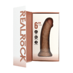 Vibrador realista con ventosa, RealRock Flesh, RealRock by Shots - Imagen 12