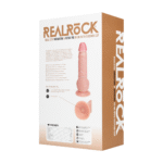 Dildo vibrador y giratorio RealRock con testículos - Imagen 2