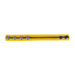 Anillo para el pene Tippy de cuero amarillo - Imagen 2