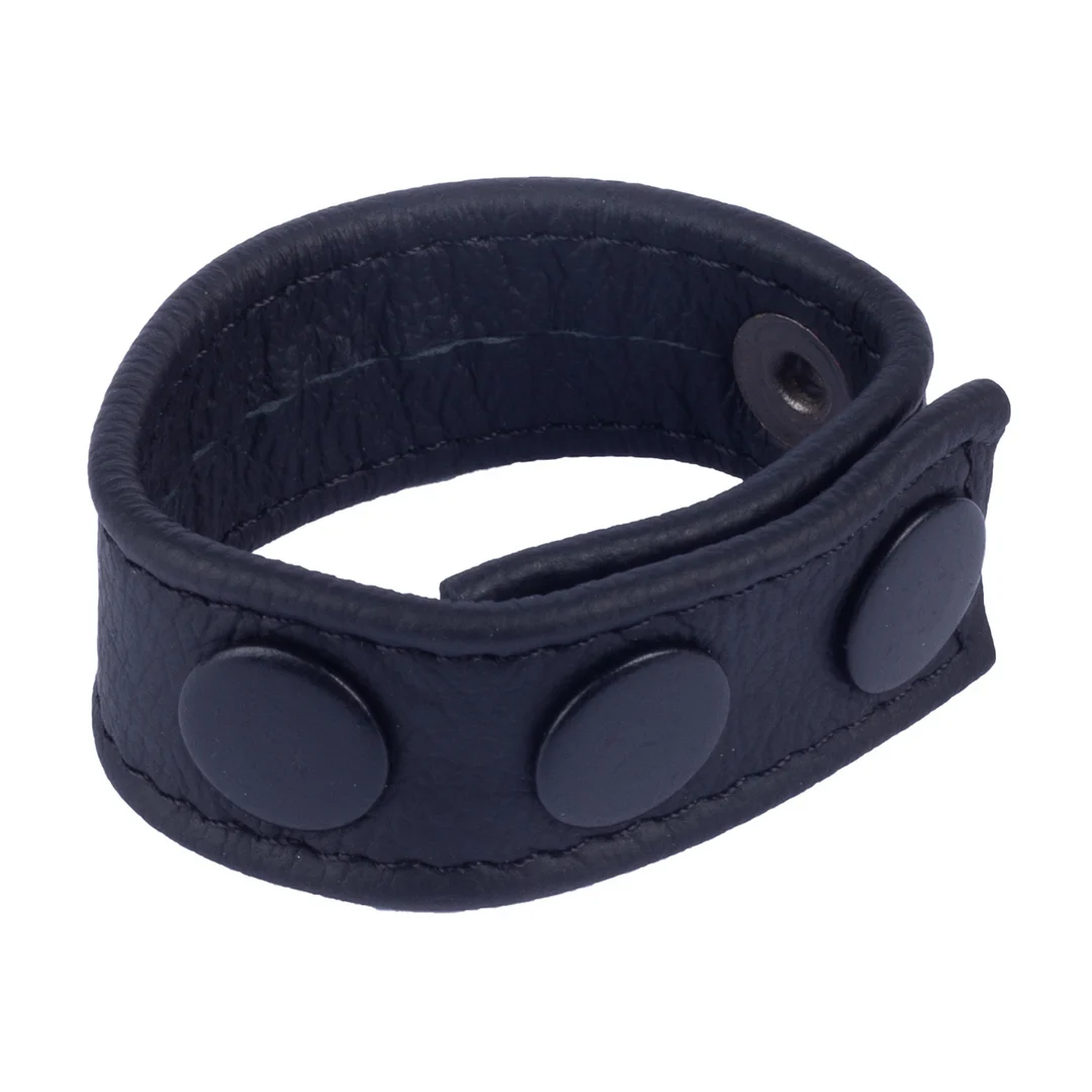 Anillo para el pene ajustable Cocky de cuero de Red Leather - Imagen 1