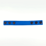 Anillo ajustable de piel Cocky de Red Leather, azul - Imagen 2