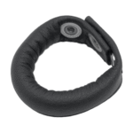 Estirador de testículos ajustable de piel, 70 g, negro