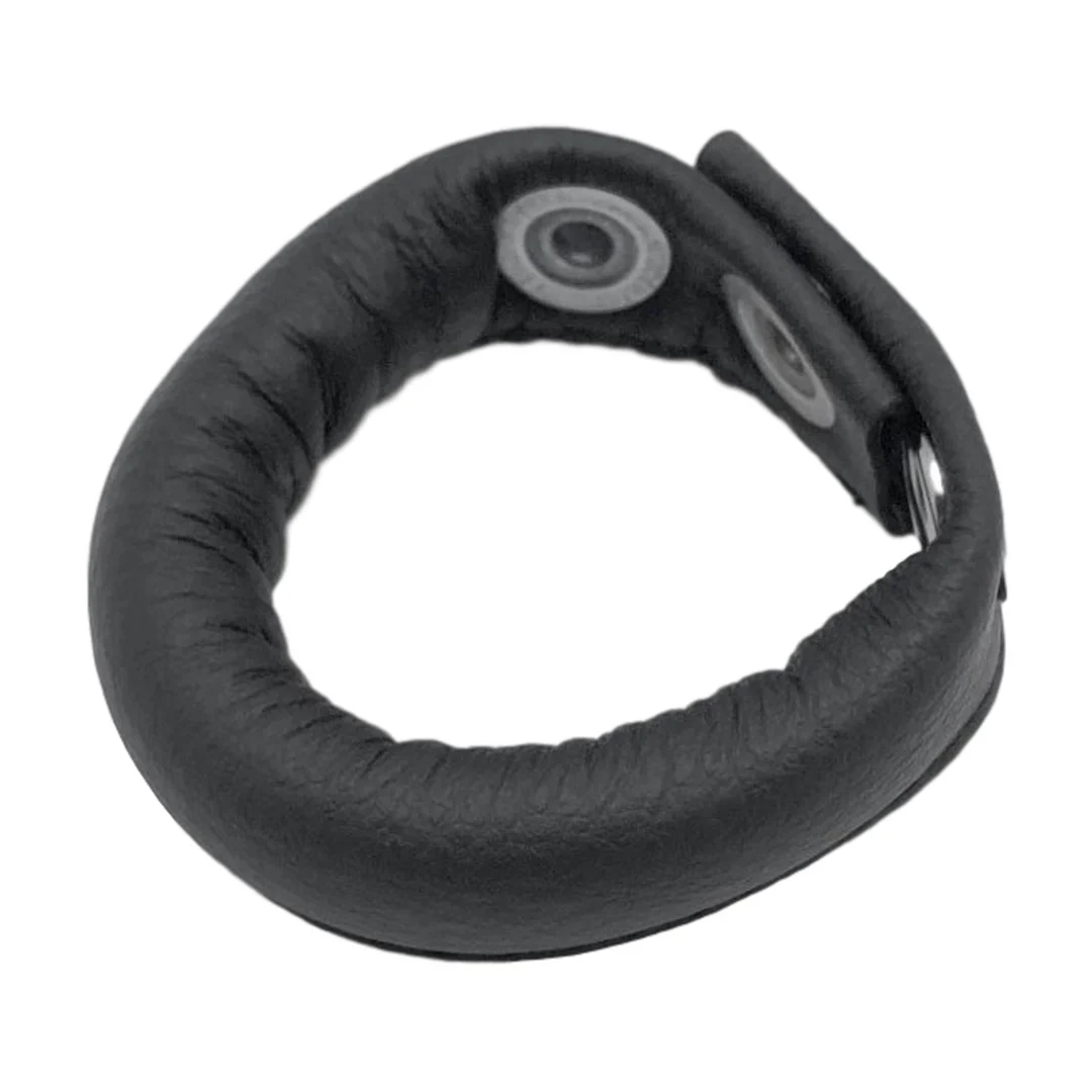 Estirador de testículos ajustable de piel, 70 g, negro - Imagen 1