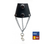 Paracaídas de piel Red Leather con cadenas y gancho - Imagen 3
