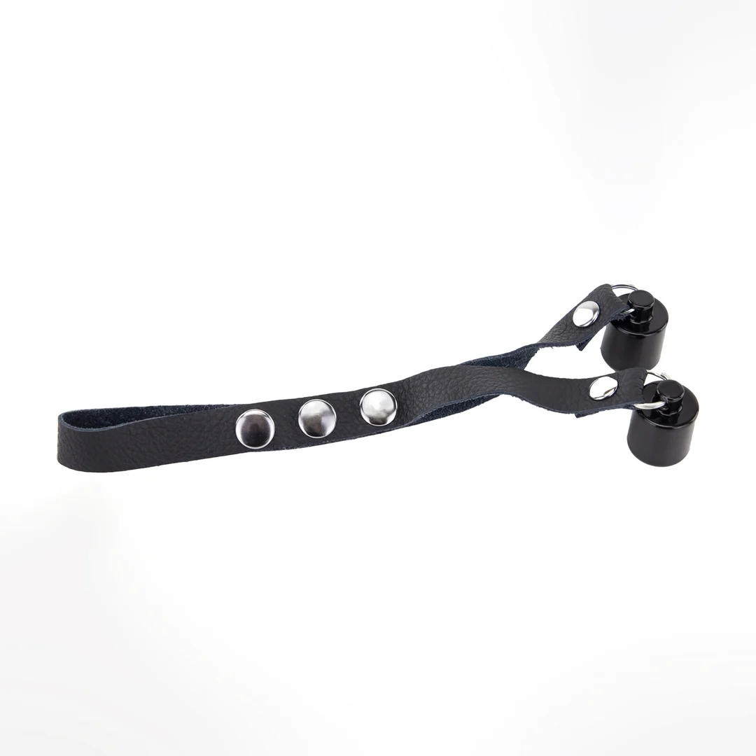 RL-29417-5 Estirador de escroto Red Leather con pesas, 2 x 50 g, negro - Imagen 1