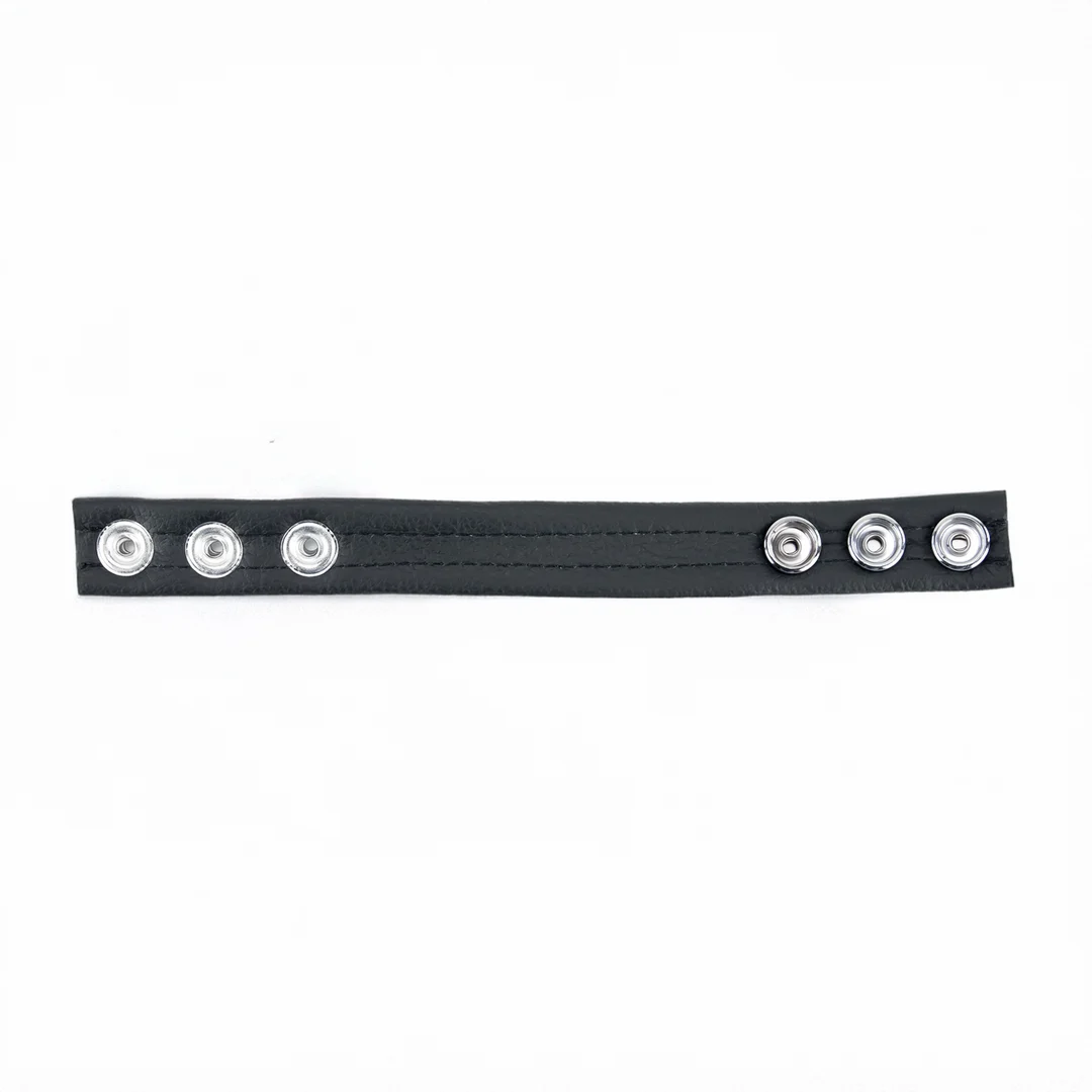 Anillo ajustable para el pene de cuero - Imagen 3