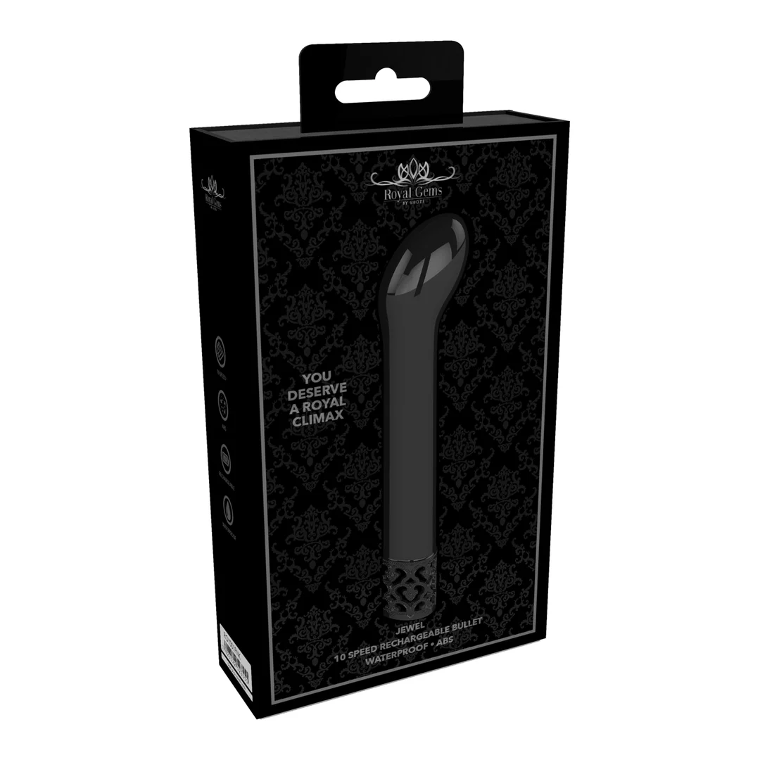 ROY001GUN_1_1 Vibrador para el punto G con 10 modos, Jewel Royal Gems by Shots - Imagen 1