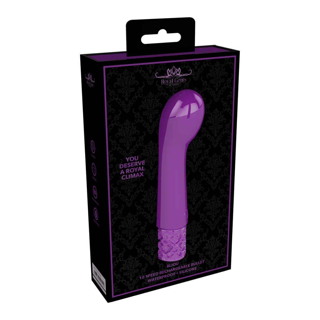 Vibrador para el punto G con 10 modos – Bijou Royal Gems by Shots - Imagen 1