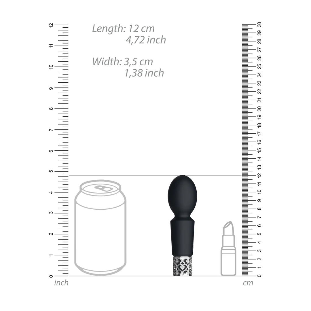 Vibrador wand Royal Gems by Shots: 10 modos, resistente al agua y recargable - Imagen 4