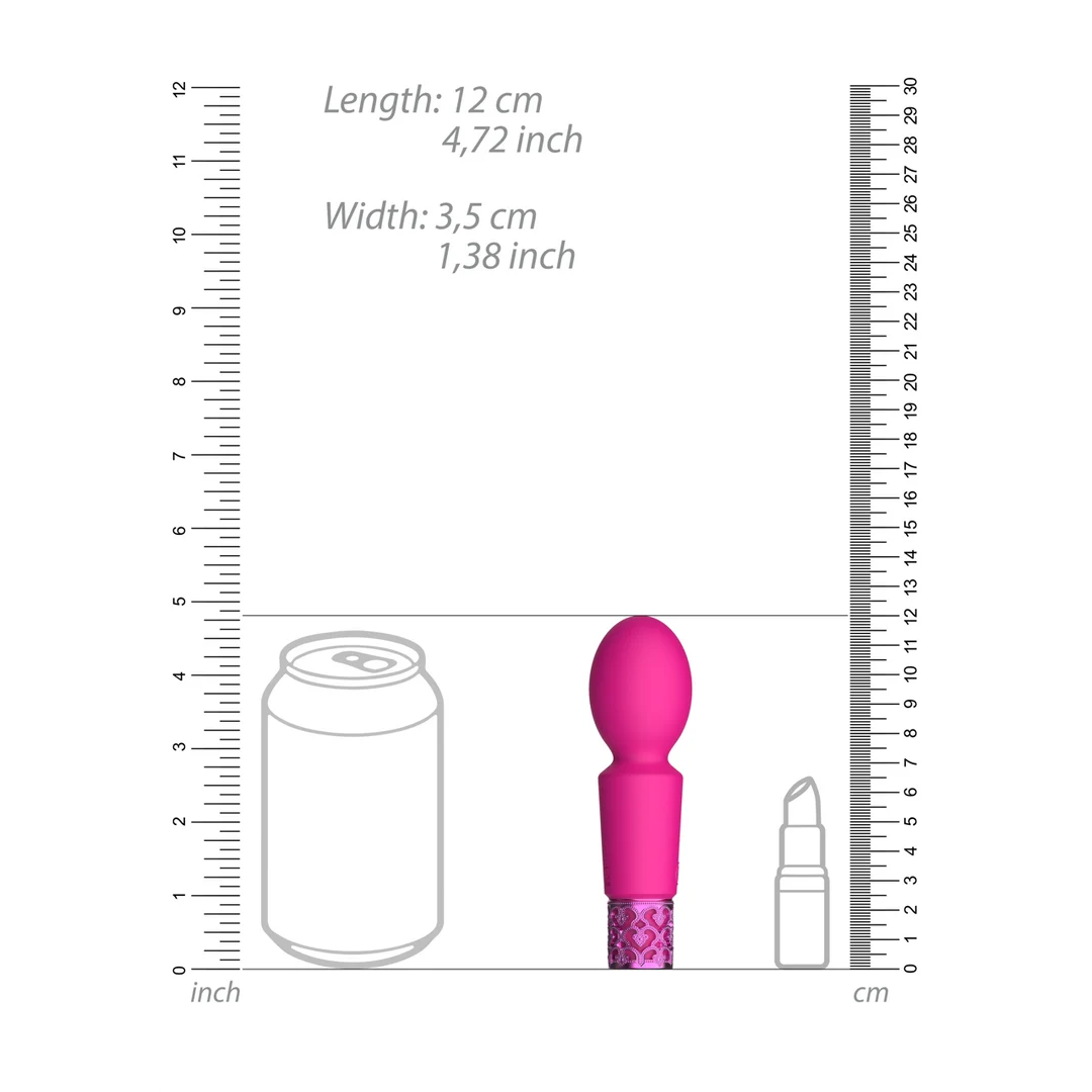 Vibrador wand Royal Gems by Shots: 10 modos, resistente al agua y recargable - Imagen 9