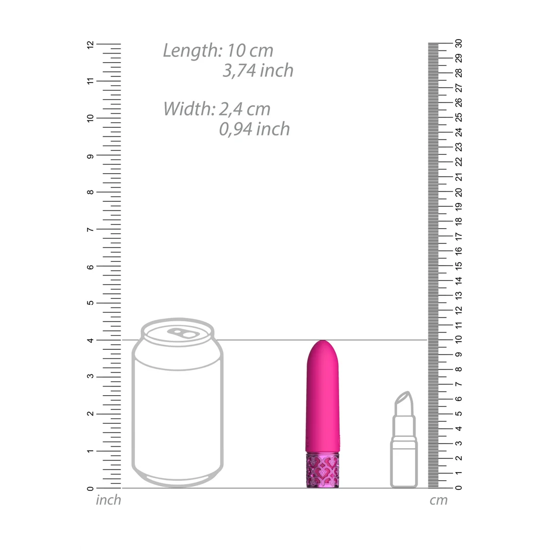 Vibrador recargable con 10 velocidades, Imperial Royal Gems by Shots - Imagen 4