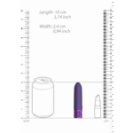 Vibrador recargable con 10 velocidades, Imperial Royal Gems by Shots - Imagen 9