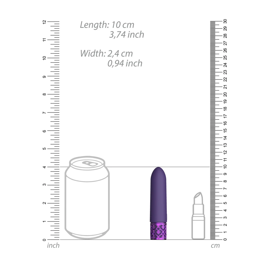 Vibrador recargable con 10 velocidades, Imperial Royal Gems by Shots - Imagen 9