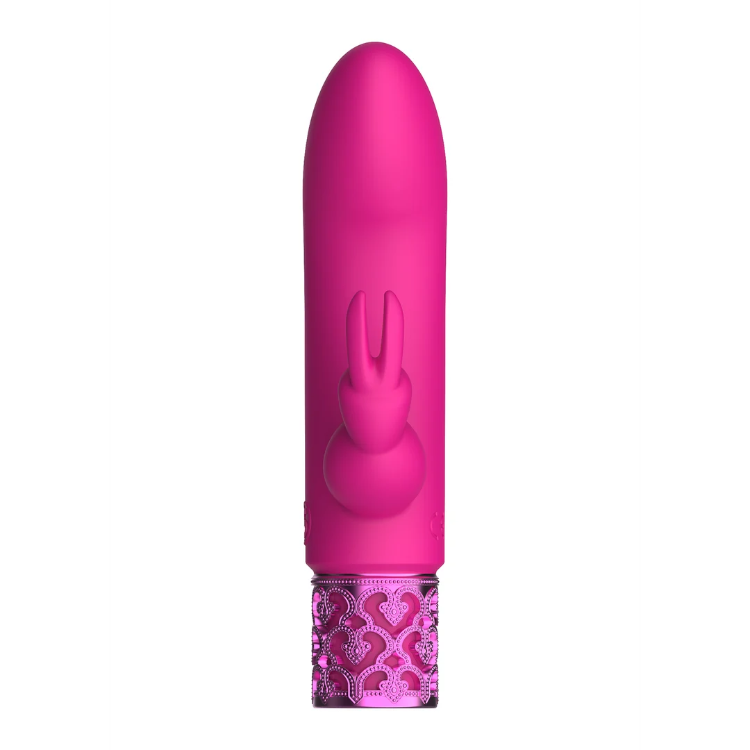 Vibrador rabbit recargable con 10 modos, Royal Gems Royal Gems by Shots - Imagen 2