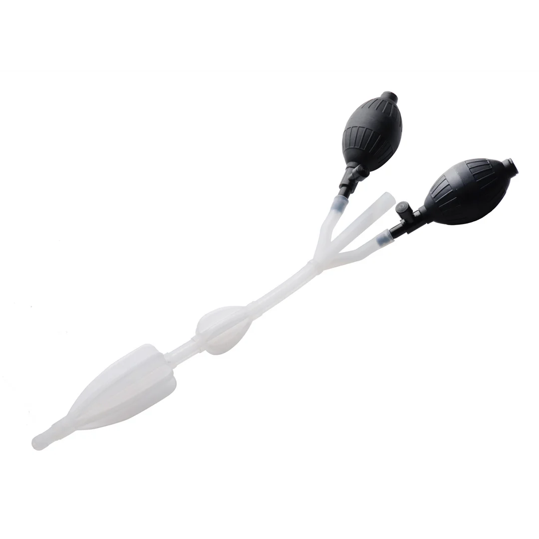 Catéter anal de silicona con globos de XR Brands - Imagen 2