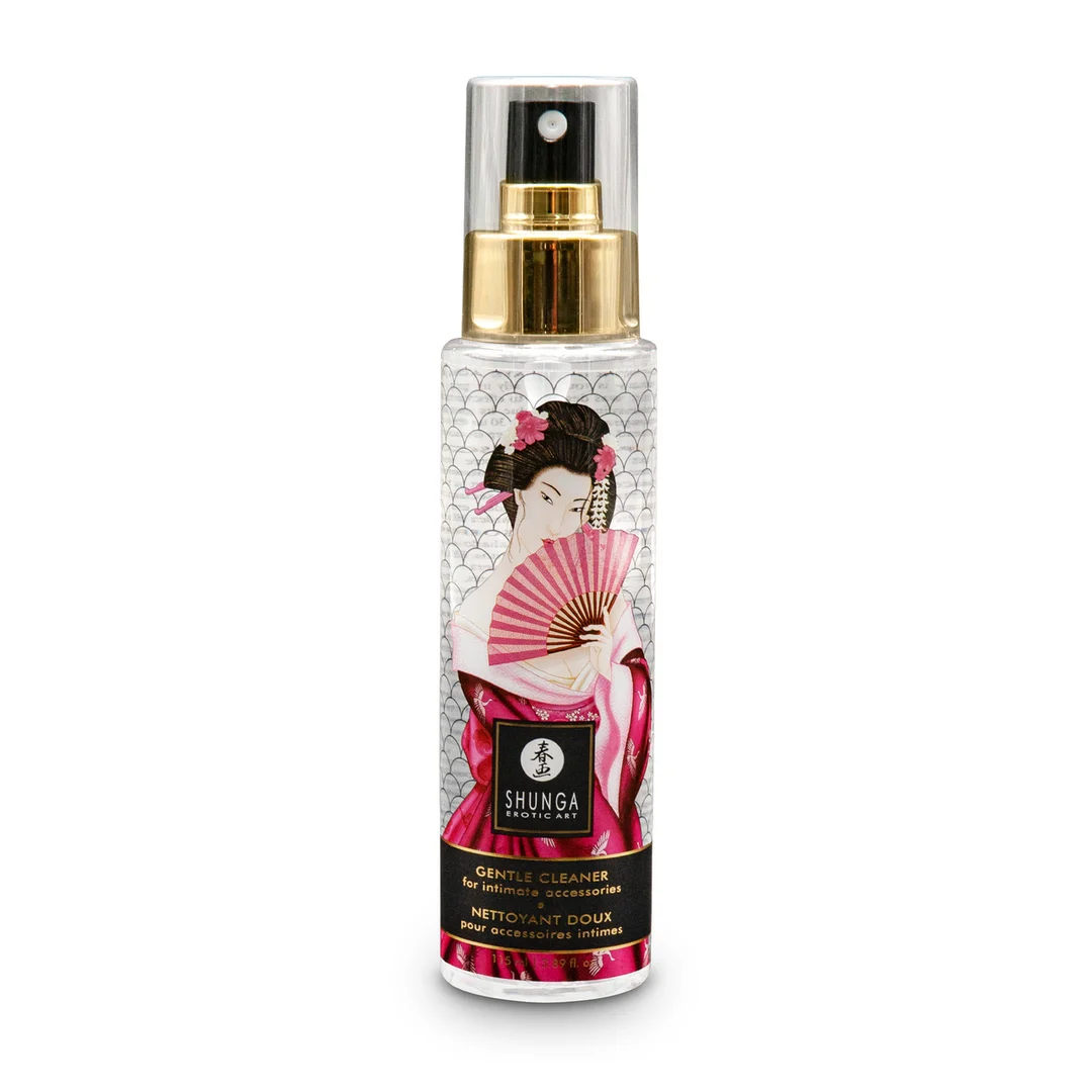 Limpiador para juguetes – Spray suave sin residuos para accesorios íntimos – Shunga - Imagen 1