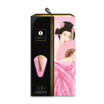 Vibrador de clítoris Shunga rosa claro con 10 modos