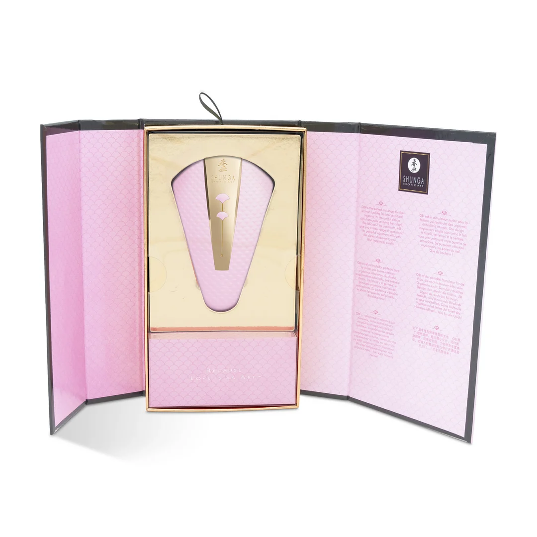Vibrador de clítoris Shunga rosa claro con 10 modos - Imagen 2